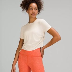 Lululemon side cinch t-shirt - size 4